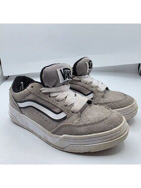 Vans Hylane Kids Size 13.5 Gray Sneakers Casual Shoes Walking School Outdoors